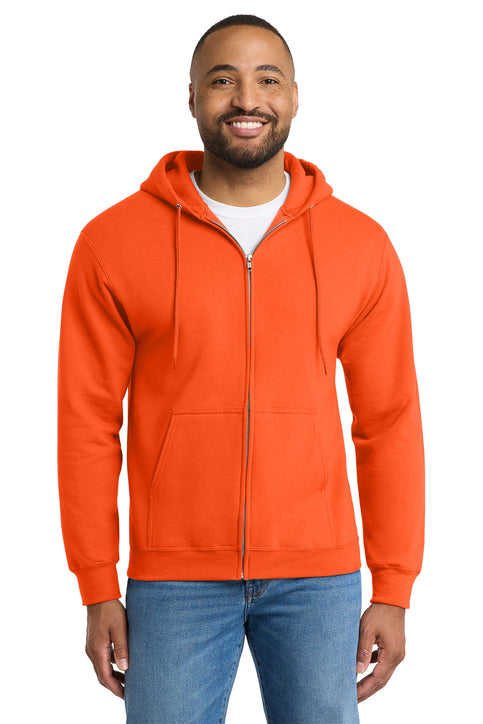 Port & Co™ Essential Fleece Full-Zip Hooded Sweatshirt