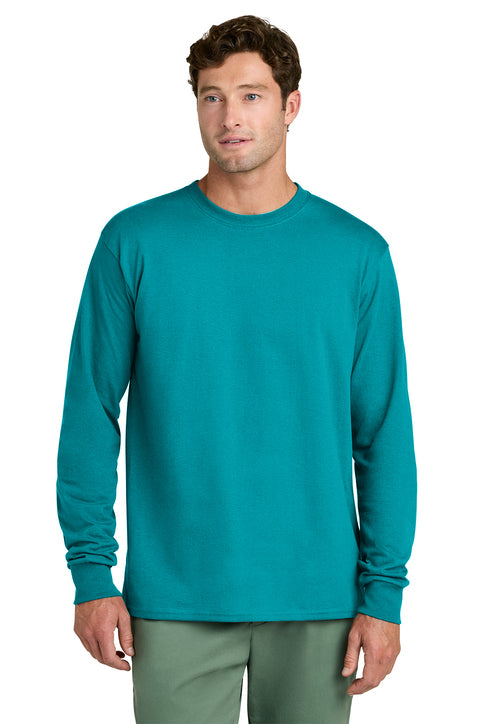 Port & Co™ Long Sleeve Core Cotton Tee
