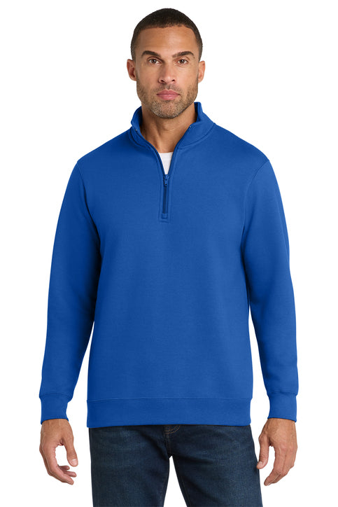 Port & Co™ Fan Favorite™ Fleece 1/4-Zip Pullover Sweatshirt